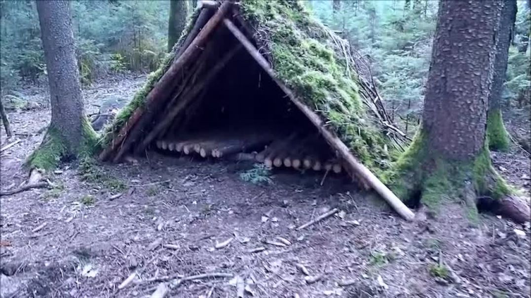 How To Build A Shelter Outdoors - Survival