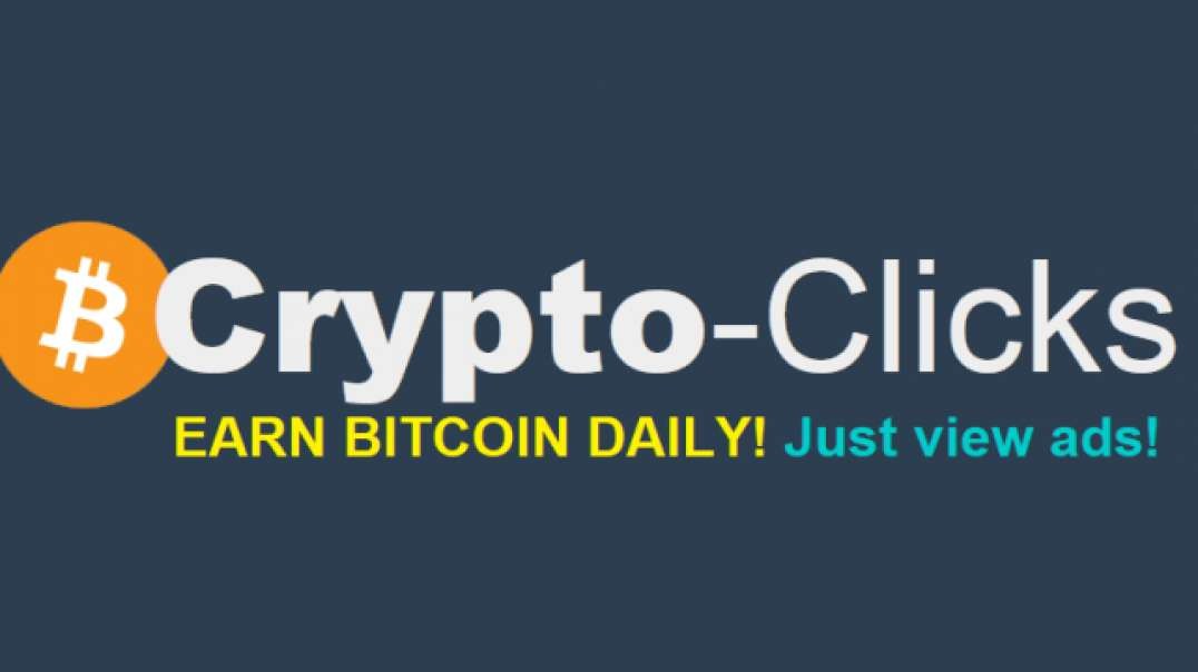 Crypto-Clicks.com Demo - Earn BTC Bitcoin for viewing ads & playing games!